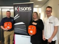 Defibrillator supplied to Kitsons Solicitors