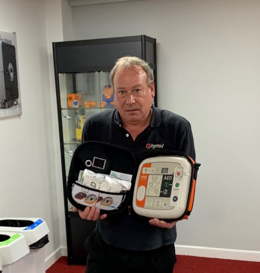 Defibrillator for businesses
