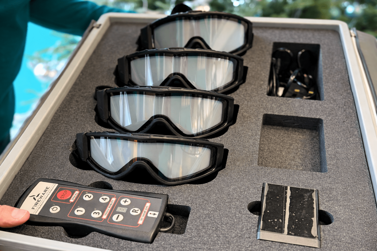 smoke simulation in fire safety training